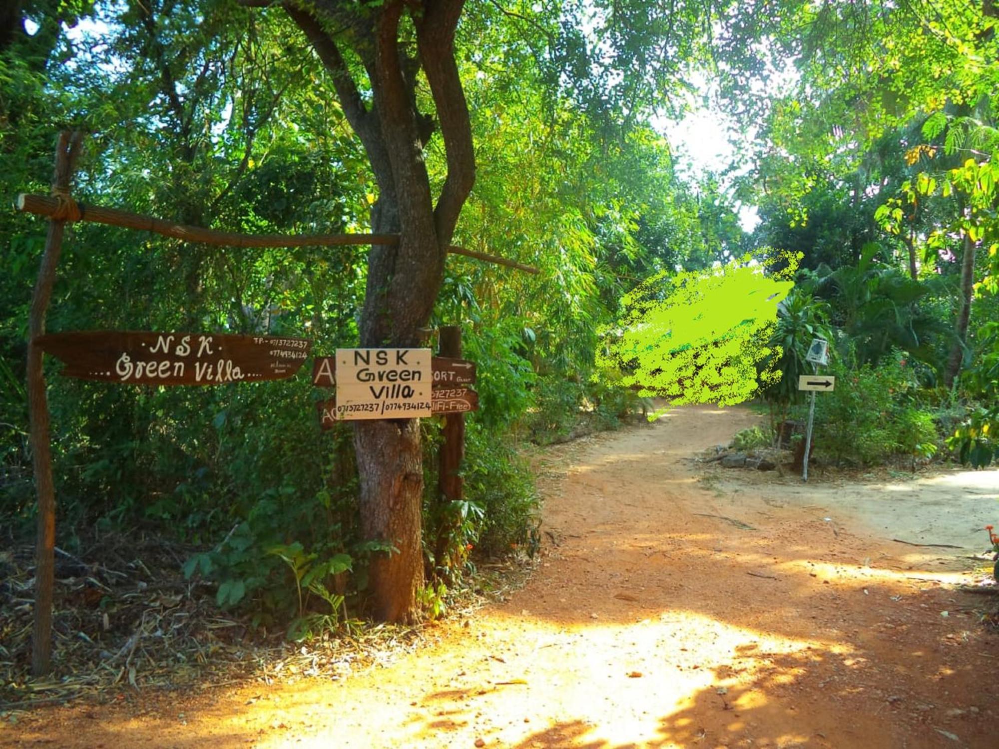 N S K Green Villa Sigiriya Buitenkant foto